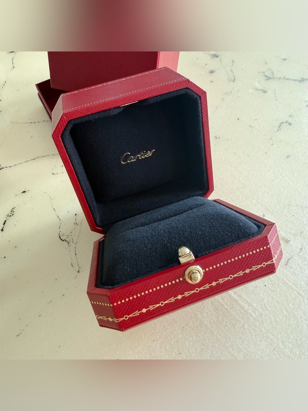 CARTIER RING BOX ONLY